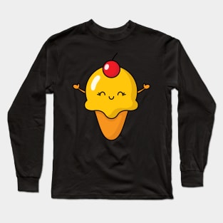 Funny ice cream Long Sleeve T-Shirt